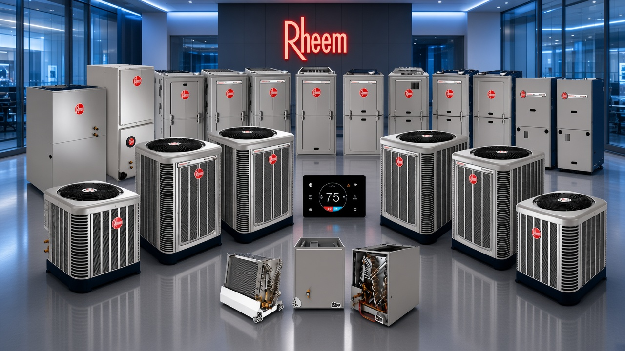 Rheem AC systems from Picon Air Conditioning